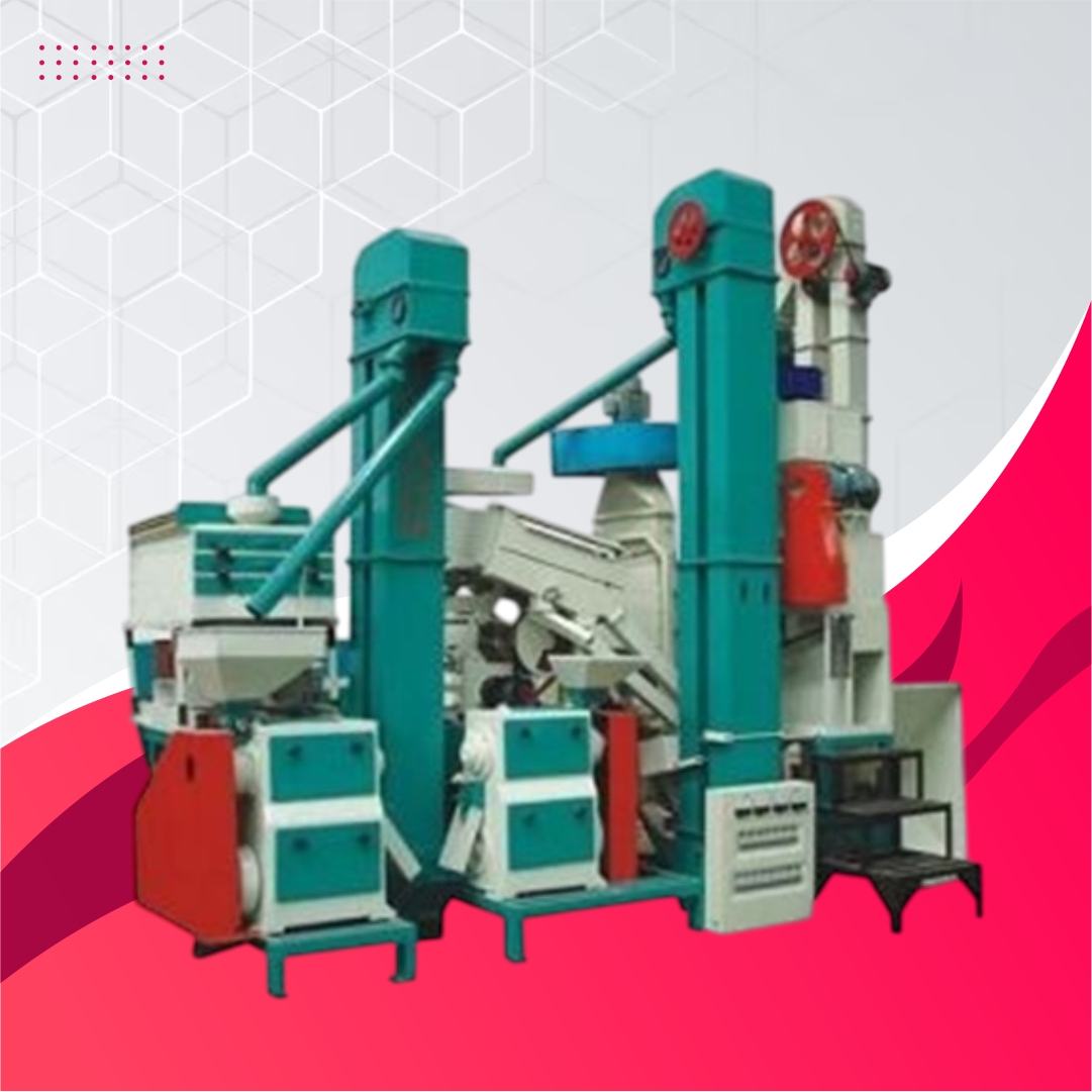 automatic rice mill with polisher